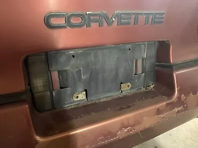 1986 Corvette License Plate Filler • $69.99