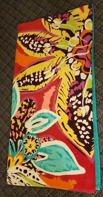 Vera Bradley Large Beach Towel Rumba Bright Floral Vibrant Colorful 26188-G24 • $29.99