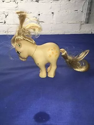 Vintage My Little Pony Butterscotch Earth Ponies Flat Foot G1 1982 Butterflies • $17