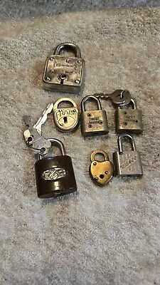 Lot Of Mini Locks Diary Locks Different Makers • $9.50