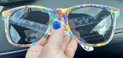 Disney Parks Multicolor Mickey Mouse Balloon Icons Clear Adult Sunglasses • $15