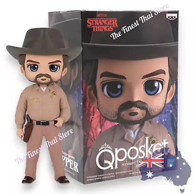 Banpresto Stranger Things Q Posket -Hopper- Bandai Figure  Ship From Australia • $44