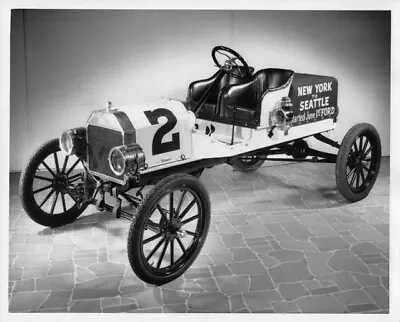 1909 Ford Model T Press Photo 0486 - New York To Seattle Race - Car No 2 • $13.67