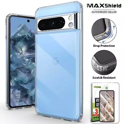 For Google Pixel 8 7a 7 6 Pro 6a Heavy Duty Shockproof  Clear Case Cover • $11.95