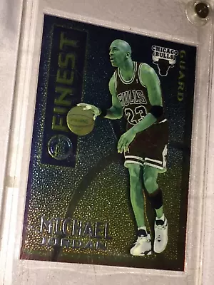 1995-96 Topps Finest #M1 Michael Jordan Mystery Borderless • $99