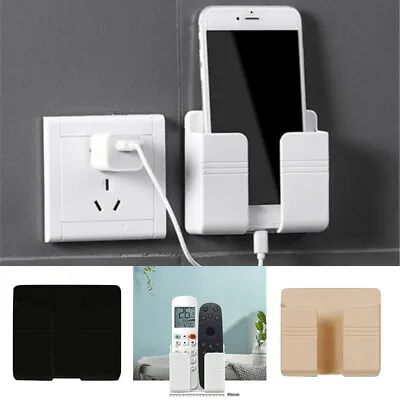 $5.28 • Buy Storage Wall Mounted Mobile Phone Charging Organizer Stand Rack Holder New Tool