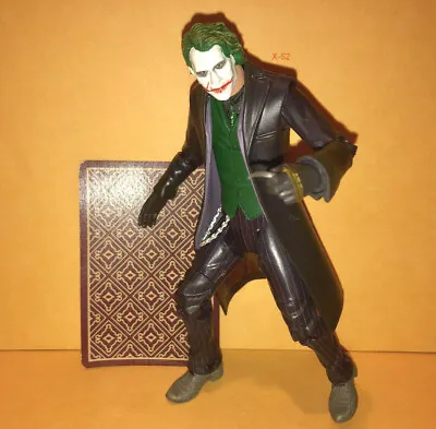 $36.99 • Buy Joker Figure Heath Ledger The Dark Knight Movie Masters Toy With Playing Card
