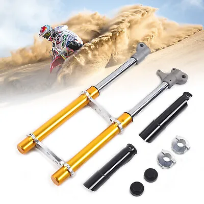 2-stroke Front Fork Shocker Small Mini Triple Dirt Pit Bike Pro Trail Φ12mm 49CC • $34.21