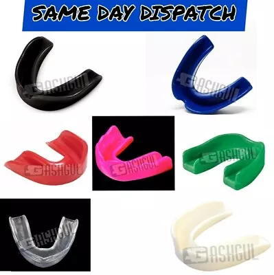 Silicone Mouth Guard Night Teeth Grinding Clenching Night Sleep Dental Bite • $8.99