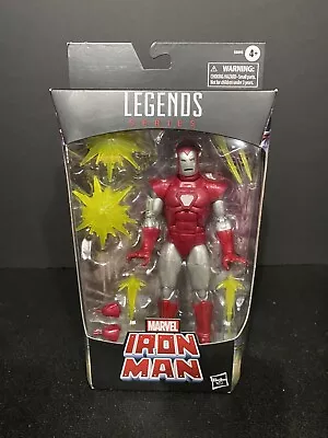 Hasbro Marvel Legends Iron Man Silver Centurion 6 Inch Action Figure • $29.95