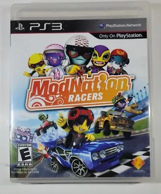 ModNation Mod Nation Racers PlayStation 3 Game PS3 Book • $9.95