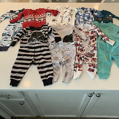 Lot Of 10x Pajamas Hanna Andersson Pottery Barn Star Wars  Disney  3-6 Months • $25