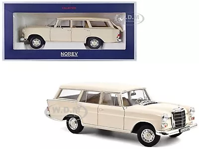 1966 Mercedes-benz 200 Universal Cream 1/18 Diecast Model Car By Norev 183709 • $129.99