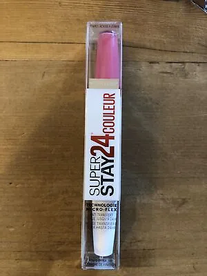Maybelline New York Super Stay 24 Color 2 Step Lip Color #215 Pink Goes On • $11.99