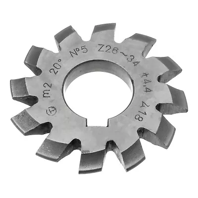 M2 No.5 20 Degree HSS Involute Gear Cutter Module Rack Milling Lathe Machine • $32.95