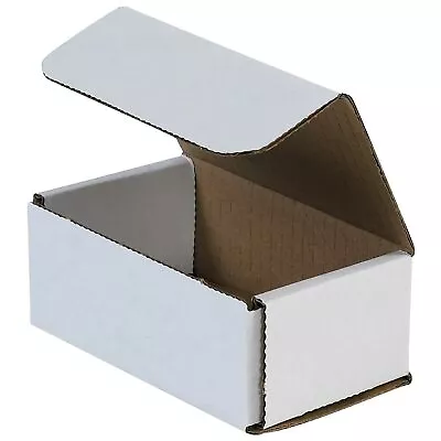 50 Pack 5x3x2 Small White Cardboard Carton Mailer Mailing Shipping Box Boxes • $38.96