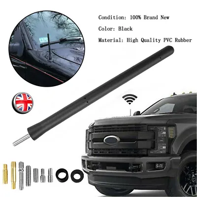 6.75  Car Bee Sting Stubby Short Black Aerial Mast Antenna Radio/Stereo Ariel UK • £8.49