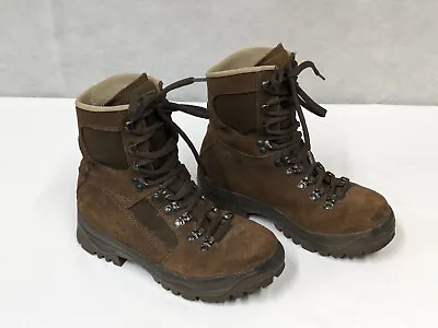 British Army Military Meindl Desert High Liability Combat Boots Womens UK SIZE 4 • $61.65