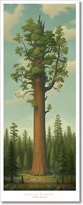 Mark Ryden  General Sherman  Sequoia Giant Forest Hikers Spread Love No Hate • $100