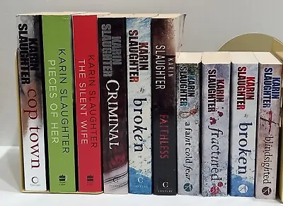 $9 • Buy KARIN SLAUGHTER Crime Thriller Books You Choose & Save On Post