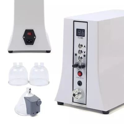 35 Cups Vacuum  Breast Enlargement Butt Lift Massage Body Beauty Machine • $68.62