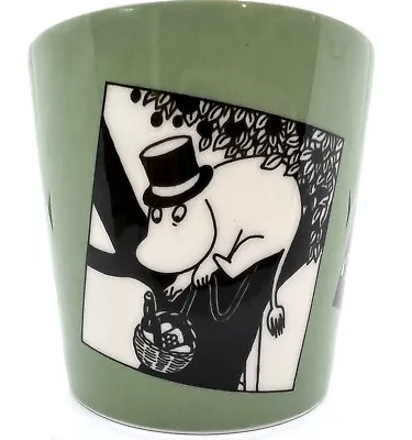 ARABIA Moomin Cartoon Mug Green Finland Very Rare • $800