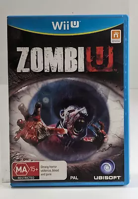 Zombi U Nintendo Wii U First Person Shooter Horror PAL • $19.95