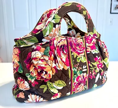 Vera Bradley English Rose Abby Quilted Tote Bag Purse • $29.95