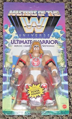 Mattel Masters Of The Wwe Universe Wave 6 Ultimate Warrior Unpunched Figure Motu • $24.97