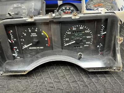 90-93 Mustang 140 MPH Instrument Cluster Gauges Speedometer GT LX 5.0 OEM • $300