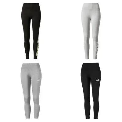 Puma Womens Leggings Amplified Running Jogging Slim Pants  Bottoms Joggers • £12.99