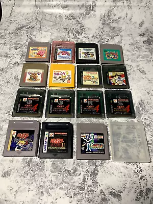 Nintendo  GB GBC Lot 15 Mario Kirby Yoshi YU-GI-OH! Game Boy Gallery  Tamagotchi • $40.99