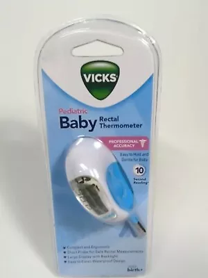 VICKS Baby Rectal Thermometer For Infants- New • $9.95