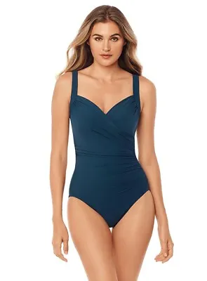 Miraclesuit L107102 Woman's One-Piece Swimsuit Size 18 • $135