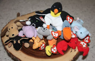 1998 Set Of 12 McDonalds Ty Teenie Beanie Babies • $8