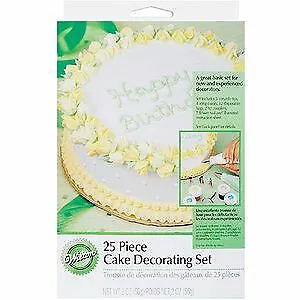 £20 • Buy 25-Piece Cake Decorating Set By Wilton