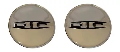 DIP Wheels Replacement Center Cap Logo Stickers 2 9/16 Or 66MM 2 Pack DIP-2PK • $9.99