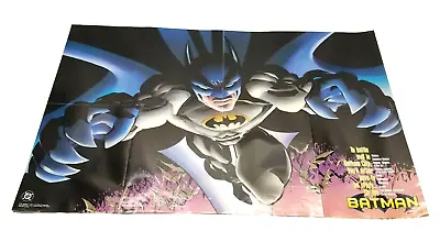 Vintage 34x22 DC Comics Poster Batman 1997 Bats Flying Promo Dark Knight 90s JLA • $22.50