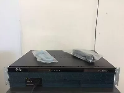 $724 • Buy CISCO 2911-HSEC+/K9 Router HSEC License Latest Ios-157-3.M5 ISM-VPN-29 CISCO2911
