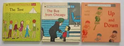 An EARLY START Preschool Reader Lot ~ THE BUS FROM CHICAGO ~ Tent Up And Down • $19.99