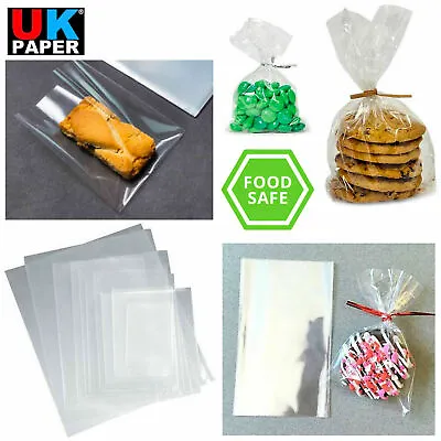 £137.99 • Buy Clear Cellophane Cello Display Bags Sweet Candy Cake Pop Lollipop Kids Party Bag