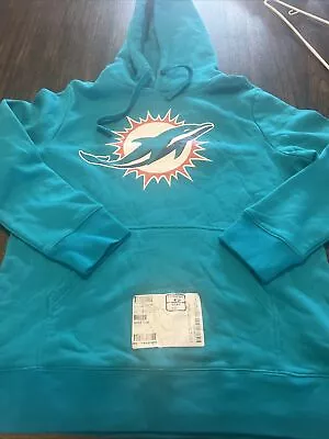 NEW Miami Dolphins Aqua Hoodie Woman’s XL • $10