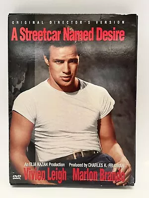 A Streetcar Named Desire Rare US Warner Bros DVD 50s Tennessee Williams Drama • £8.03