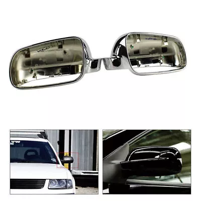 For VW Golf MK4 Jetta GTI Rabbit 1998-04 Chrome Rearview Mirror Cover LH+LH Side • $38.99