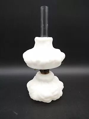 L. G. Wright Plume Miniature Oil Lamp Satin Glass • $49.99