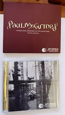 Paul McCartney Chaos And Creation In The Backyard Special Edition Cd & Dvd MPL • £3.99