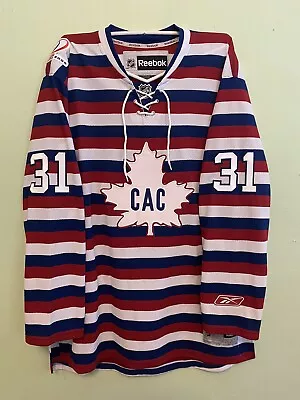 Carey Price Montreal Canadiens Barberpole Centennial Jersey Reebok XXL • $654.24