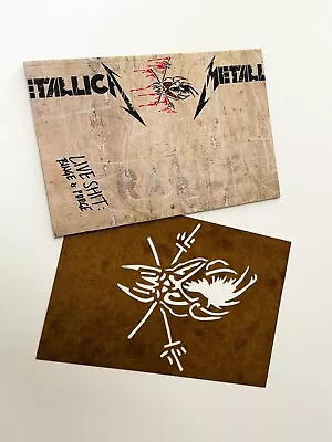 Metallica Live Shit Binge & Purge - BOOK AND STENCIL ONLY • $10