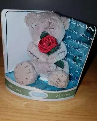 Me To You Bear Tatty Teddy Holding Rose Love Cute Gift Girlfriend Fiance Wife UK • £14.99