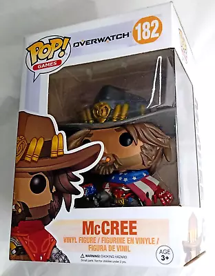 Overwatch Funko Pop Vinyl McCree #182 Action Figure • $14.95